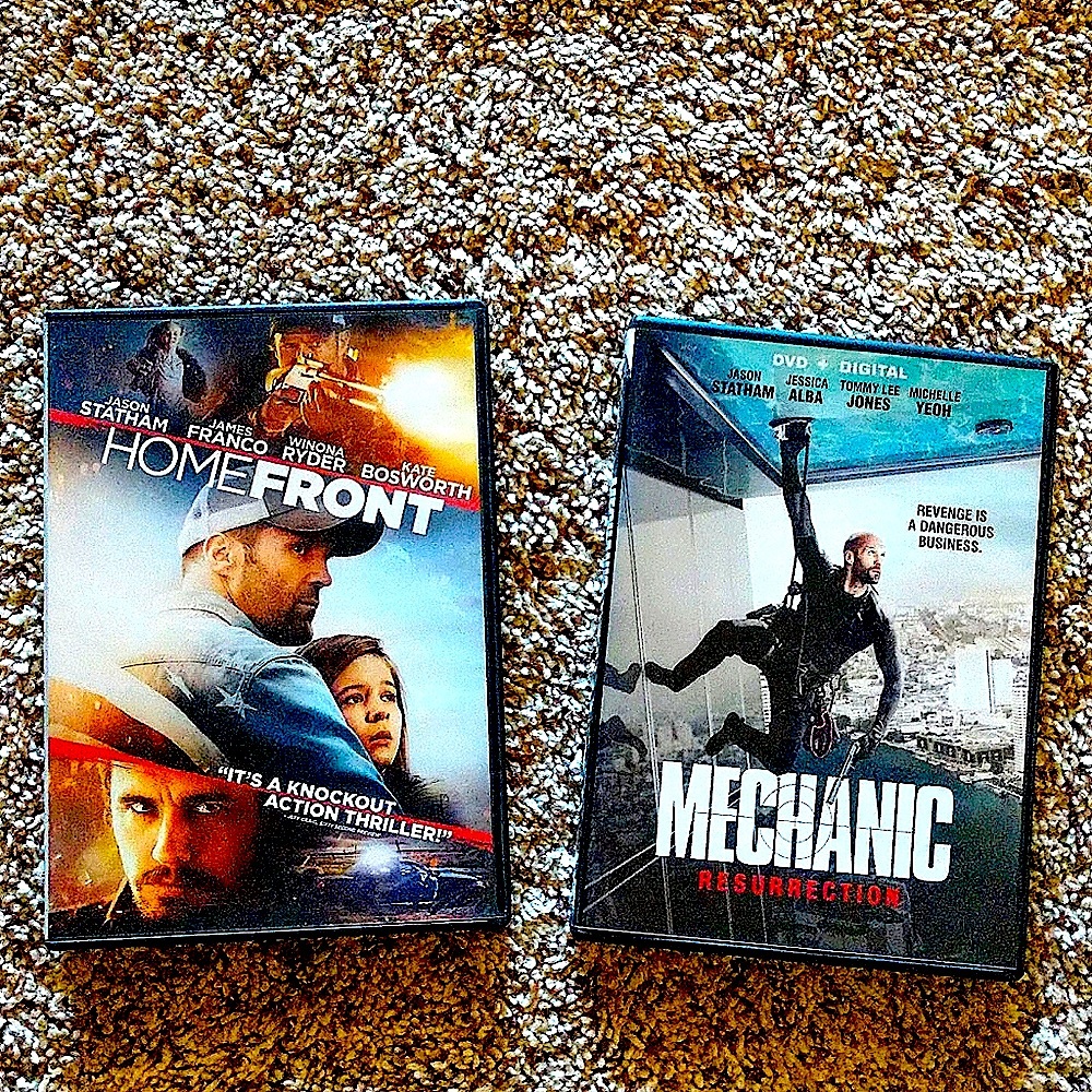 2 Jason Statham DVD & digital movies